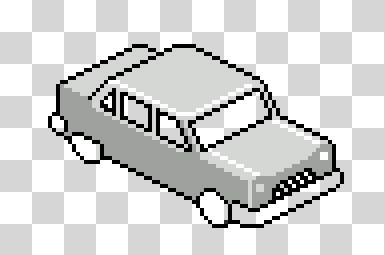 Pixel Art Car Tutorial Image 4