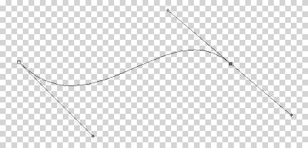 Curve Drawn with the Pen Tool